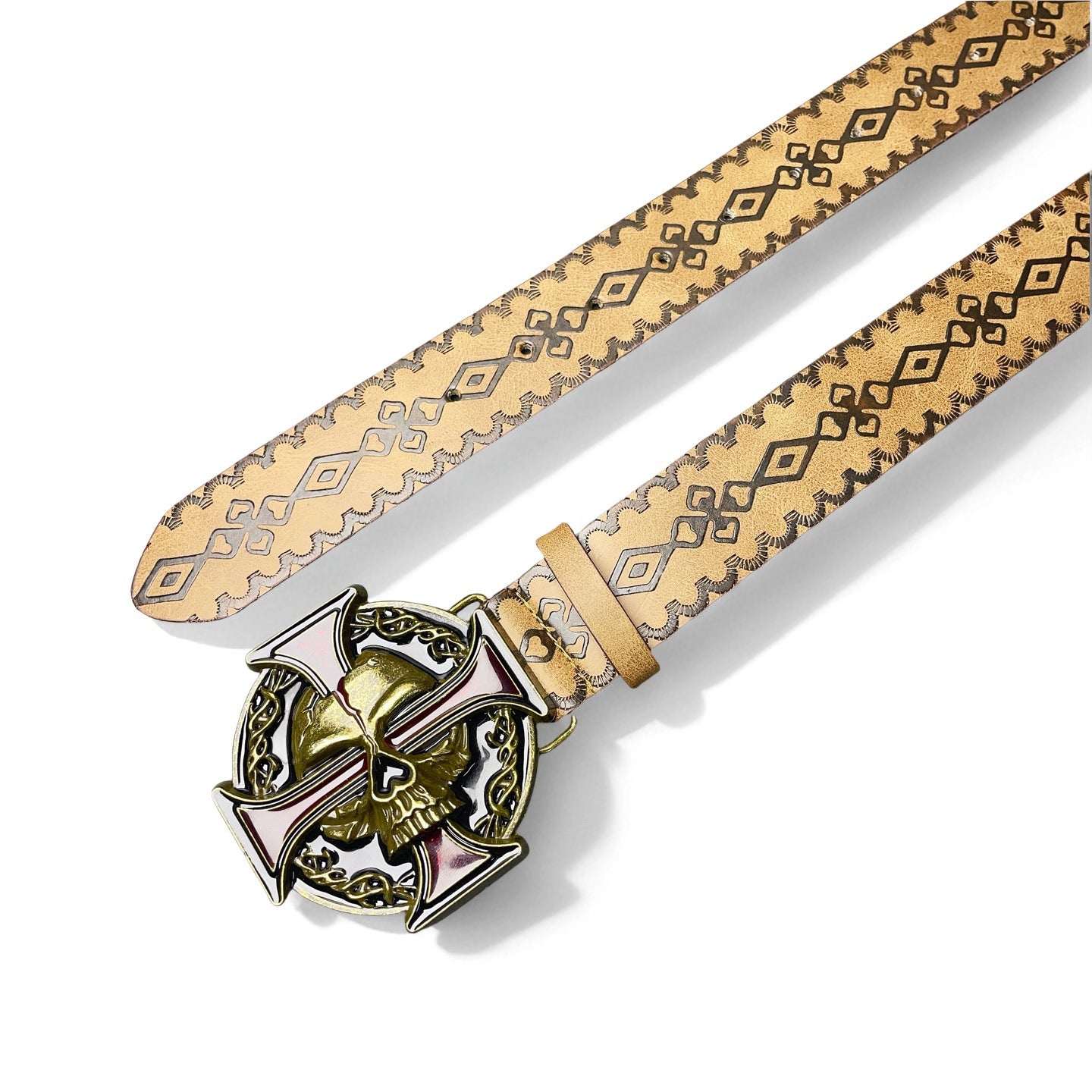 Punk-inspired Design With Snap Buttons And Textured Patterns