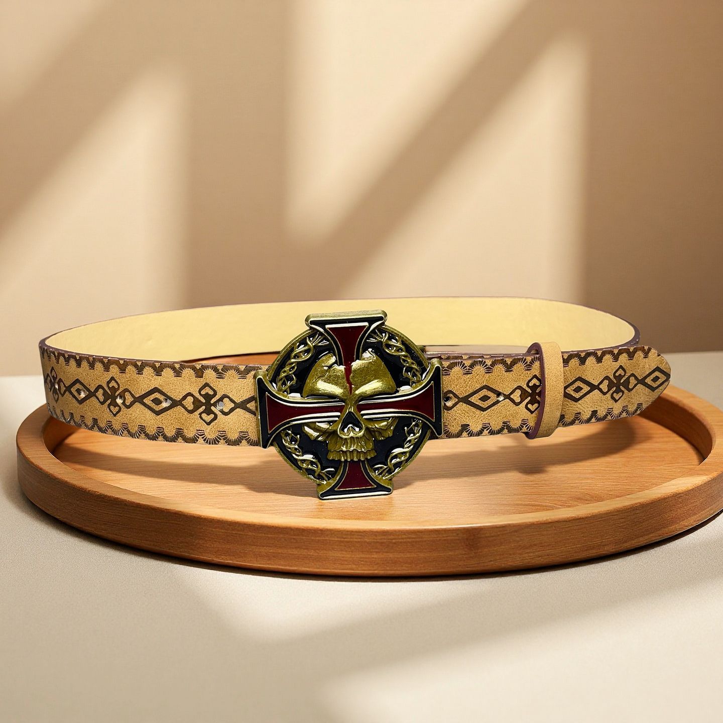 Punk-inspired Design With Snap Buttons And Textured Patterns