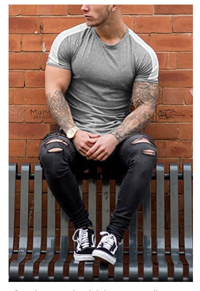 Men's Summer Lightweight Short-sleeve T-shirt