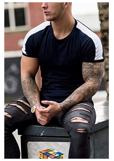Men's Summer Lightweight Short-sleeve T-shirt