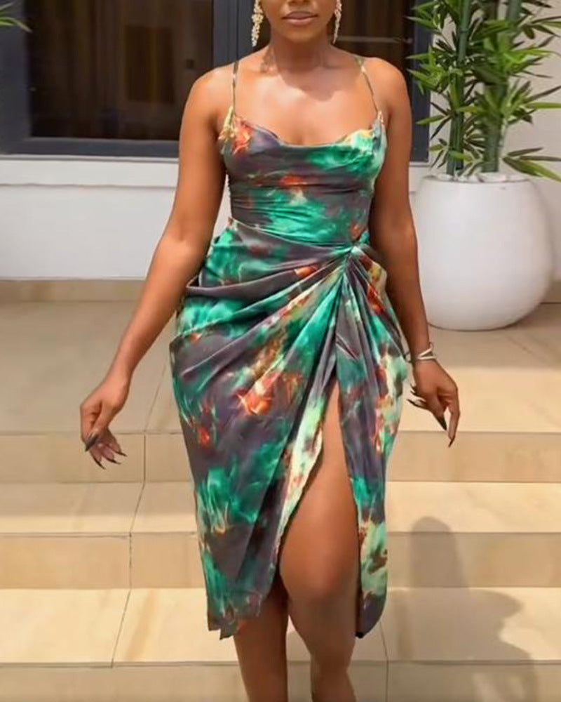New Spring Summer Womens Chic Slip Dress